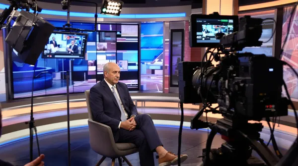 Ekonomi kanalı röportajı — Avrupa'da yatırımla oturum