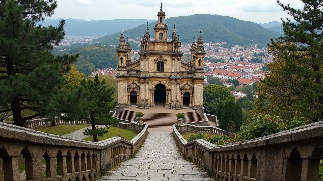 Braga şehir manzarası